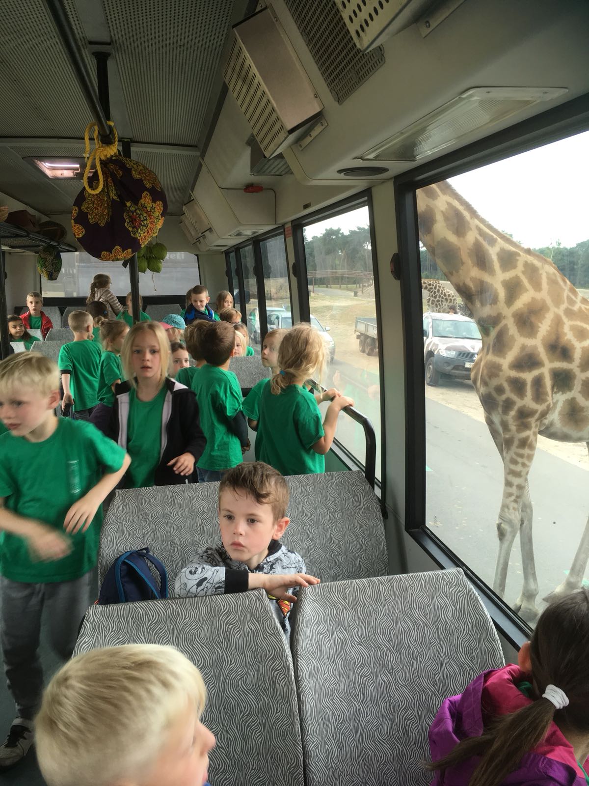 Op schoolreis naar de Beekse bergen en Speelland.